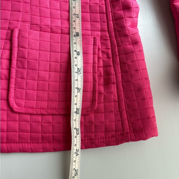 Womens Harve Benard Hot Pink Quilted Barn Jacket Size 12 Lightweight - Picture 8 of 9